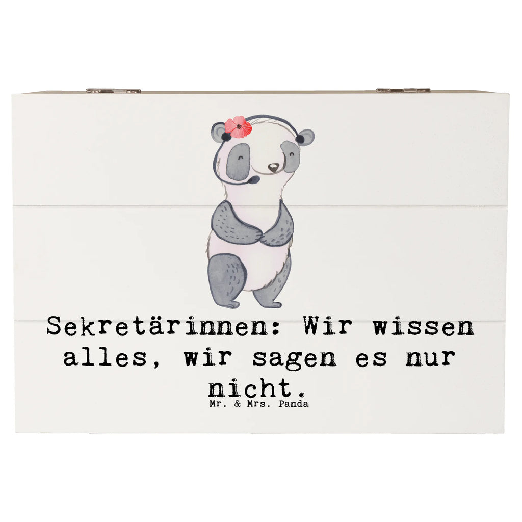 Holzkiste Sekretärinnen: Wir wissen alles, wir sagen es nur nicht. Holzkiste, Kiste, Schatzkiste, Truhe, Schatulle, XXL, Erinnerungsbox, Erinnerungskiste, Dekokiste, Aufbewahrungsbox, Geschenkbox, Geschenkdose, Beruf, Ausbildung, Jubiläum, Abschied, Rente, Kollege, Kollegin, Geschenk, Schenken, Arbeitskollege, Mitarbeiter, Firma, Danke, Dankeschön