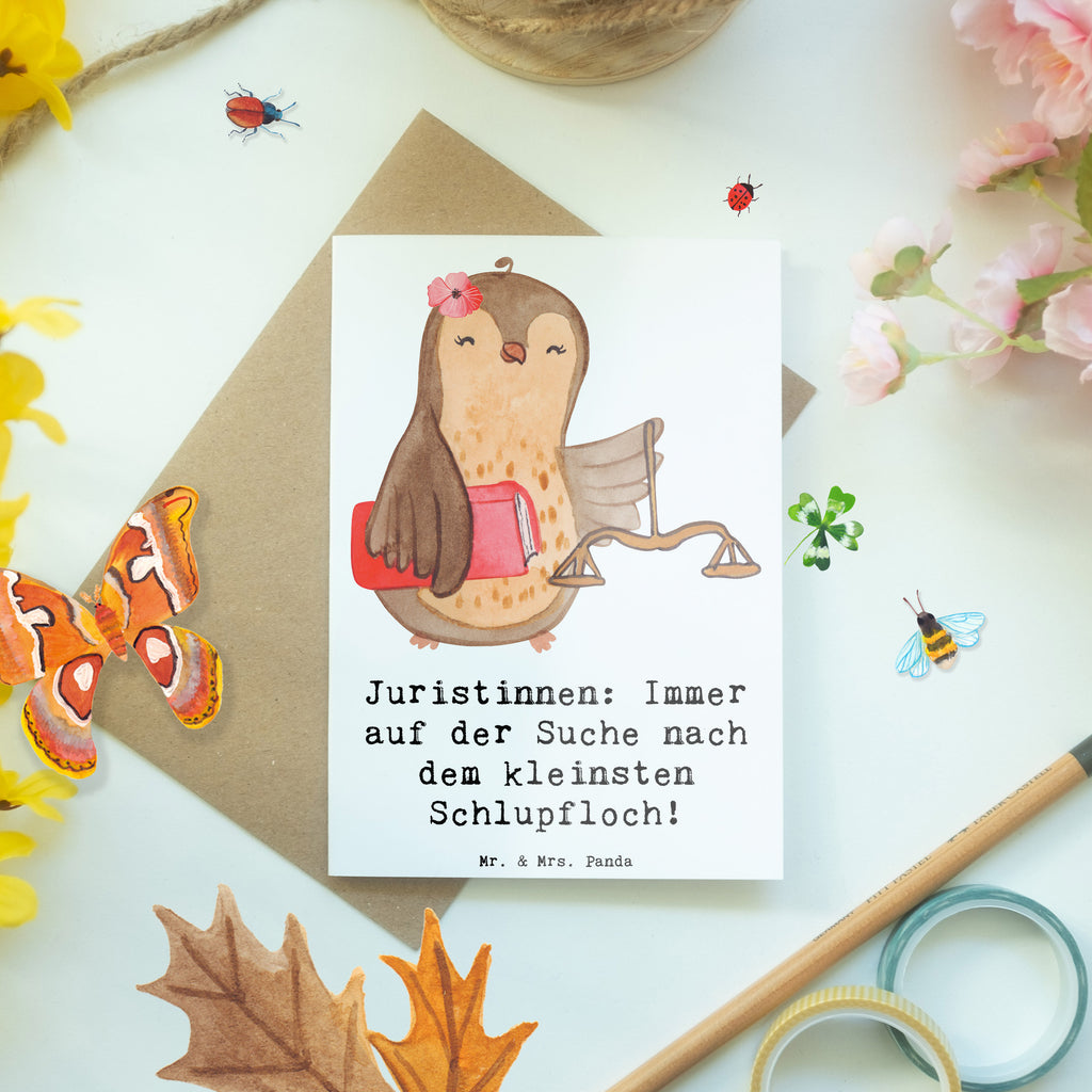 Grußkarte Juristin Schlupfloch Grußkarte, Klappkarte, Einladungskarte, Glückwunschkarte, Hochzeitskarte, Geburtstagskarte, Karte, Ansichtskarten, Beruf, Ausbildung, Jubiläum, Abschied, Rente, Kollege, Kollegin, Geschenk, Schenken, Arbeitskollege, Mitarbeiter, Firma, Danke, Dankeschön