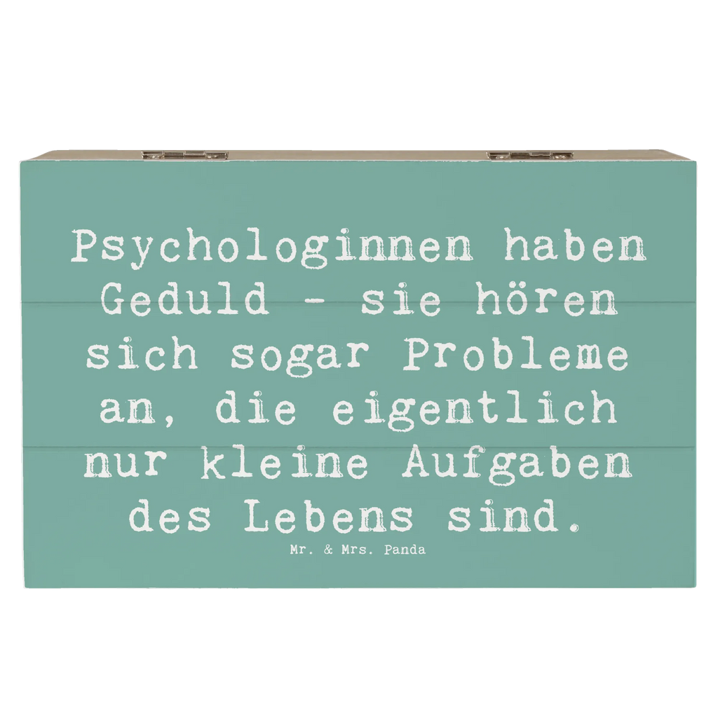 Holzkiste Spruch Geduldige Psychologin Holzkiste, Kiste, Schatzkiste, Truhe, Schatulle, XXL, Erinnerungsbox, Erinnerungskiste, Dekokiste, Aufbewahrungsbox, Geschenkbox, Geschenkdose, Beruf, Ausbildung, Jubiläum, Abschied, Rente, Kollege, Kollegin, Geschenk, Schenken, Arbeitskollege, Mitarbeiter, Firma, Danke, Dankeschön