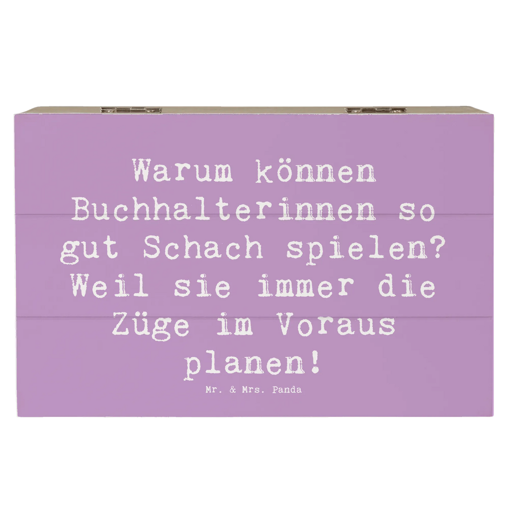 Holzkiste Spruch Warum können Buchhalterinnen so gut Schach spielen? Weil sie immer die Züge im Voraus planen! Holzkiste, Kiste, Schatzkiste, Truhe, Schatulle, XXL, Erinnerungsbox, Erinnerungskiste, Dekokiste, Aufbewahrungsbox, Geschenkbox, Geschenkdose, Beruf, Ausbildung, Jubiläum, Abschied, Rente, Kollege, Kollegin, Geschenk, Schenken, Arbeitskollege, Mitarbeiter, Firma, Danke, Dankeschön