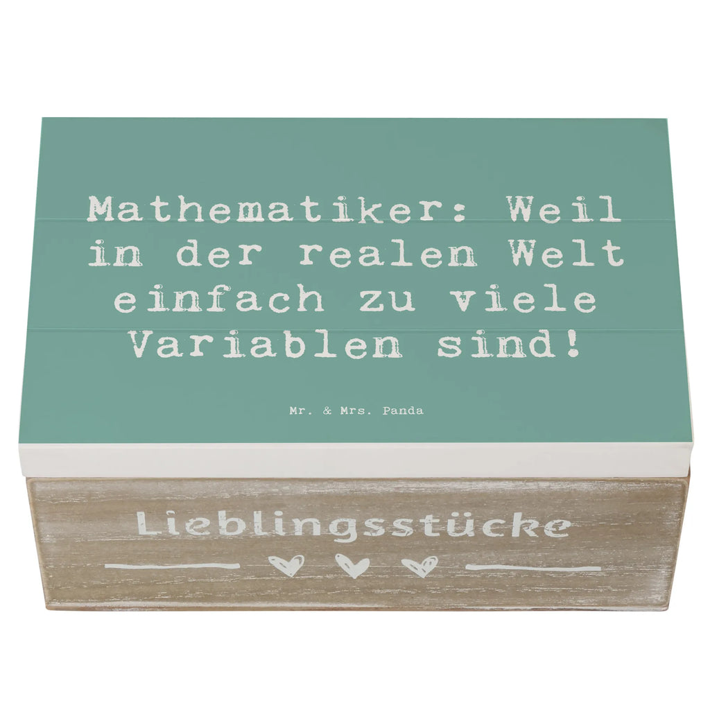 Holzkiste Spruch Mathematiker: Weil in der realen Welt einfach zu viele Variablen sind! Holzkiste, Kiste, Schatzkiste, Truhe, Schatulle, XXL, Erinnerungsbox, Erinnerungskiste, Dekokiste, Aufbewahrungsbox, Geschenkbox, Geschenkdose, Beruf, Ausbildung, Jubiläum, Abschied, Rente, Kollege, Kollegin, Geschenk, Schenken, Arbeitskollege, Mitarbeiter, Firma, Danke, Dankeschön