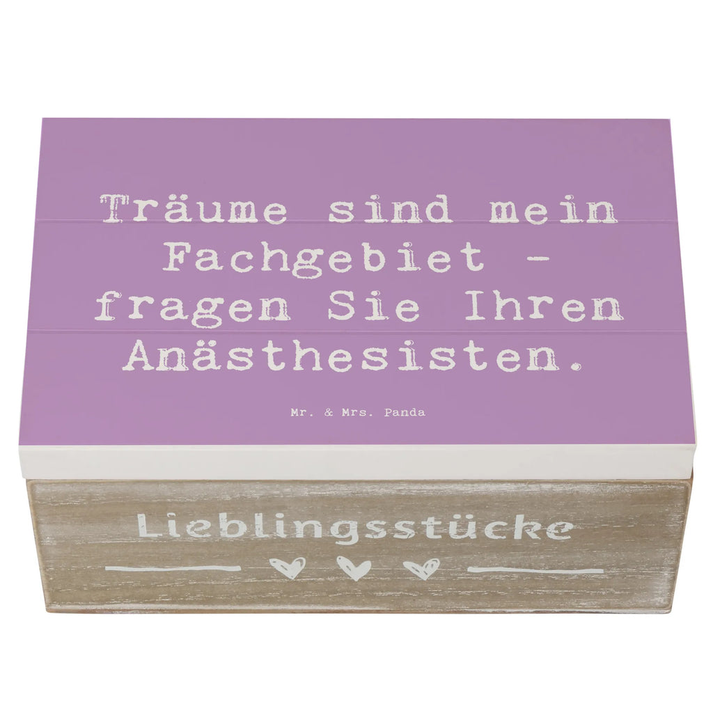 Holzkiste Spruch Träume sind mein Fachgebiet - fragen Sie Ihren Anästhesisten. Holzkiste, Kiste, Schatzkiste, Truhe, Schatulle, XXL, Erinnerungsbox, Erinnerungskiste, Dekokiste, Aufbewahrungsbox, Geschenkbox, Geschenkdose, Beruf, Ausbildung, Jubiläum, Abschied, Rente, Kollege, Kollegin, Geschenk, Schenken, Arbeitskollege, Mitarbeiter, Firma, Danke, Dankeschön