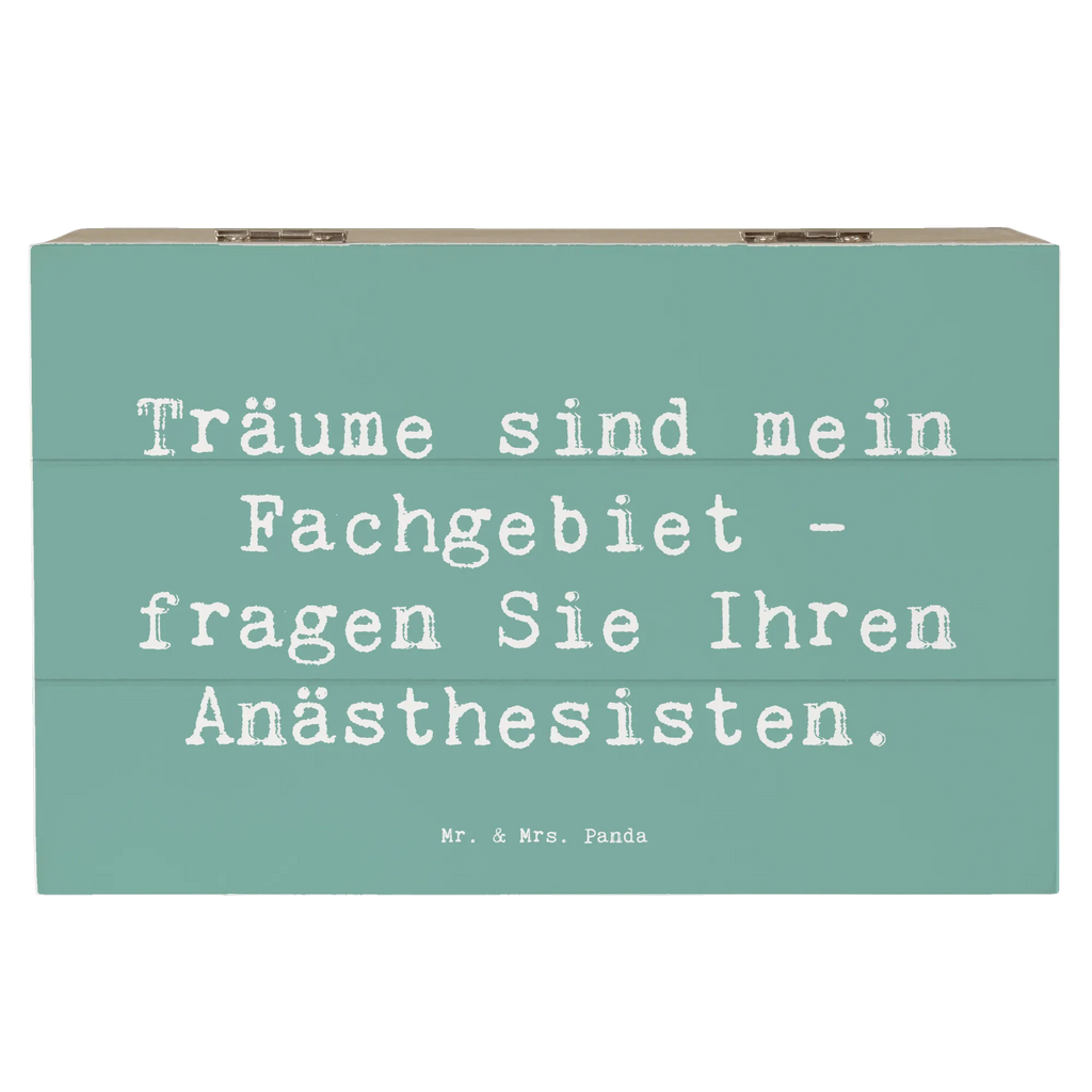 Holzkiste Spruch Träume sind mein Fachgebiet - fragen Sie Ihren Anästhesisten. Holzkiste, Kiste, Schatzkiste, Truhe, Schatulle, XXL, Erinnerungsbox, Erinnerungskiste, Dekokiste, Aufbewahrungsbox, Geschenkbox, Geschenkdose, Beruf, Ausbildung, Jubiläum, Abschied, Rente, Kollege, Kollegin, Geschenk, Schenken, Arbeitskollege, Mitarbeiter, Firma, Danke, Dankeschön