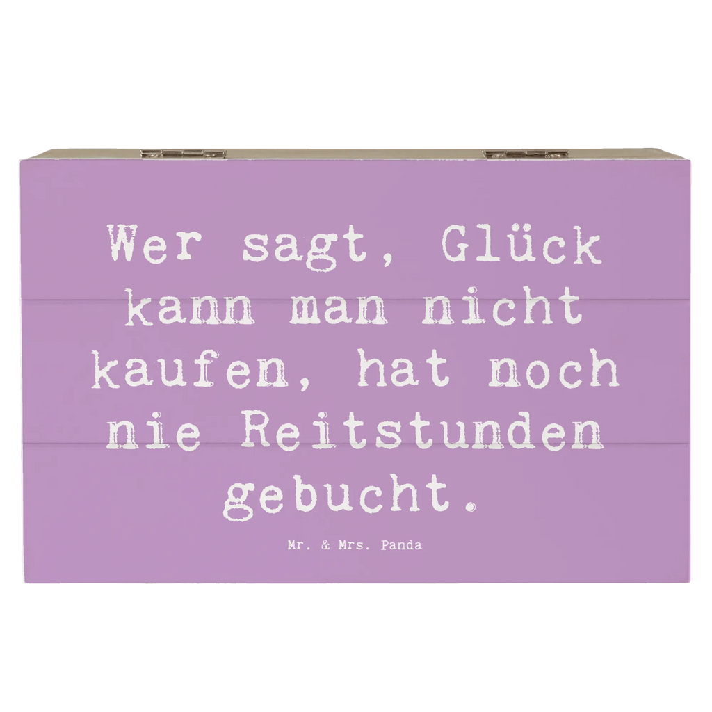 Holzkiste Spruch Wer sagt, Glück kann man nicht kaufen, hat noch nie Reitstunden gebucht. Holzkiste, Kiste, Schatzkiste, Truhe, Schatulle, XXL, Erinnerungsbox, Erinnerungskiste, Dekokiste, Aufbewahrungsbox, Geschenkbox, Geschenkdose, Beruf, Ausbildung, Jubiläum, Abschied, Rente, Kollege, Kollegin, Geschenk, Schenken, Arbeitskollege, Mitarbeiter, Firma, Danke, Dankeschön