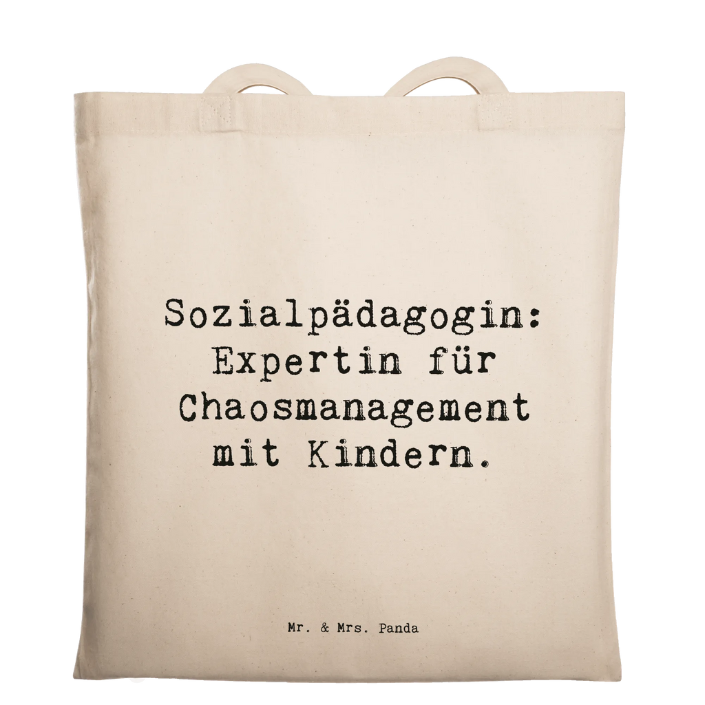 Tragetasche Spruch Sozialpädagogin: Expertin für Chaosmanagement mit Kindern. Beuteltasche, Beutel, Einkaufstasche, Jutebeutel, Stoffbeutel, Tasche, Shopper, Umhängetasche, Strandtasche, Schultertasche, Stofftasche, Tragetasche, Badetasche, Jutetasche, Einkaufstüte, Laptoptasche, Beruf, Ausbildung, Jubiläum, Abschied, Rente, Kollege, Kollegin, Geschenk, Schenken, Arbeitskollege, Mitarbeiter, Firma, Danke, Dankeschön