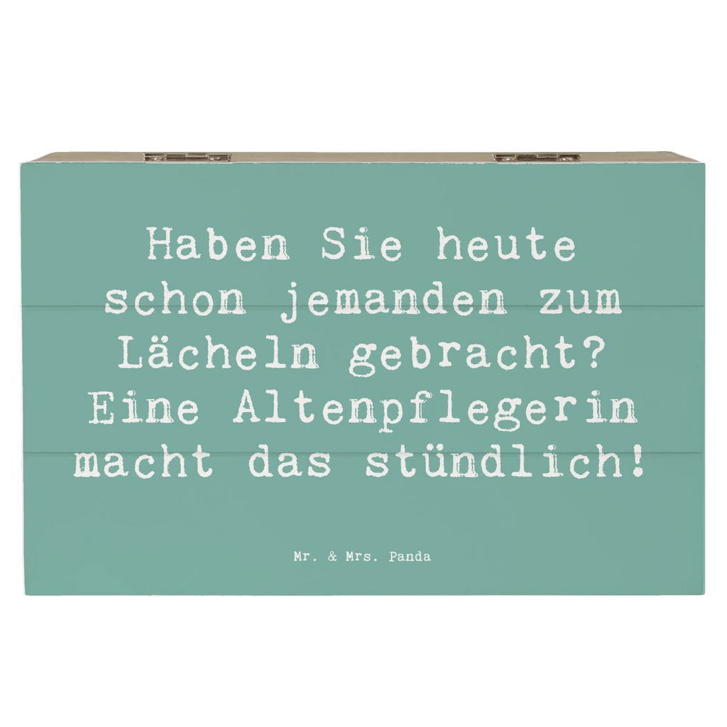 Holzkiste Spruch Altenpflegerin Lächeln Holzkiste, Kiste, Schatzkiste, Truhe, Schatulle, XXL, Erinnerungsbox, Erinnerungskiste, Dekokiste, Aufbewahrungsbox, Geschenkbox, Geschenkdose, Beruf, Ausbildung, Jubiläum, Abschied, Rente, Kollege, Kollegin, Geschenk, Schenken, Arbeitskollege, Mitarbeiter, Firma, Danke, Dankeschön