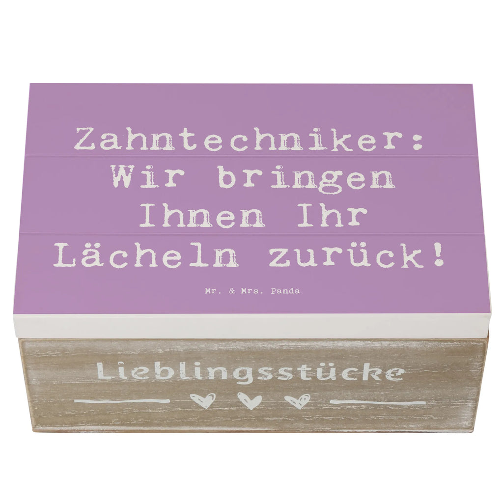 Holzkiste Spruch Zahntechniker: Wir bringen Ihnen Ihr Lächeln zurück! Holzkiste, Kiste, Schatzkiste, Truhe, Schatulle, XXL, Erinnerungsbox, Erinnerungskiste, Dekokiste, Aufbewahrungsbox, Geschenkbox, Geschenkdose, Beruf, Ausbildung, Jubiläum, Abschied, Rente, Kollege, Kollegin, Geschenk, Schenken, Arbeitskollege, Mitarbeiter, Firma, Danke, Dankeschön