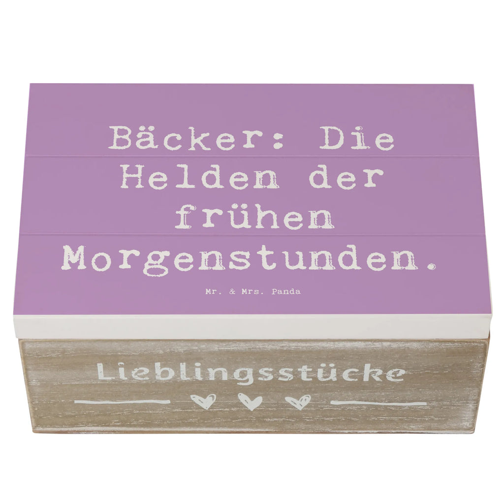 Holzkiste Spruch Bäcker: Die Helden der frühen Morgenstunden. Holzkiste, Kiste, Schatzkiste, Truhe, Schatulle, XXL, Erinnerungsbox, Erinnerungskiste, Dekokiste, Aufbewahrungsbox, Geschenkbox, Geschenkdose, Beruf, Ausbildung, Jubiläum, Abschied, Rente, Kollege, Kollegin, Geschenk, Schenken, Arbeitskollege, Mitarbeiter, Firma, Danke, Dankeschön