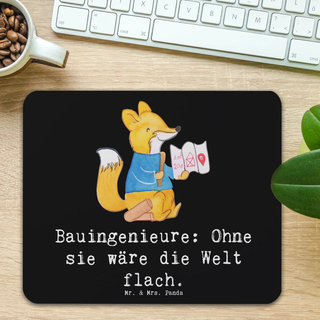 Mauspad Bauingenieure: Ohne sie wäre die Welt flach. Mousepad, Computer zubehör, Büroausstattung, PC Zubehör, Arbeitszimmer, Mauspad, Einzigartiges Mauspad, Designer Mauspad, Mausunterlage, Mauspad Büro, Beruf, Ausbildung, Jubiläum, Abschied, Rente, Kollege, Kollegin, Geschenk, Schenken, Arbeitskollege, Mitarbeiter, Firma, Danke, Dankeschön