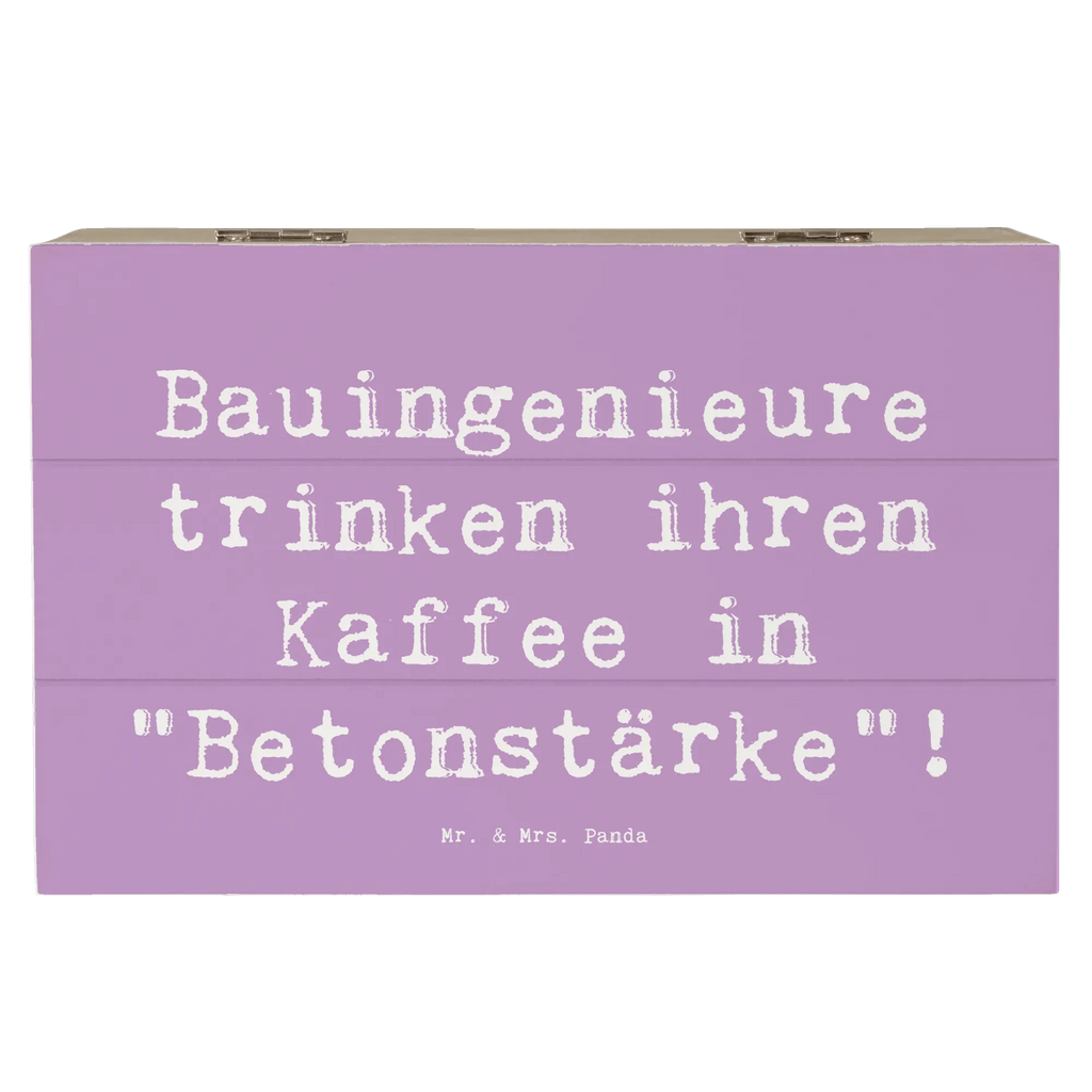 Holzkiste Spruch Bauingenieure trinken ihren Kaffee in "Betonstärke"! Holzkiste, Kiste, Schatzkiste, Truhe, Schatulle, XXL, Erinnerungsbox, Erinnerungskiste, Dekokiste, Aufbewahrungsbox, Geschenkbox, Geschenkdose, Beruf, Ausbildung, Jubiläum, Abschied, Rente, Kollege, Kollegin, Geschenk, Schenken, Arbeitskollege, Mitarbeiter, Firma, Danke, Dankeschön