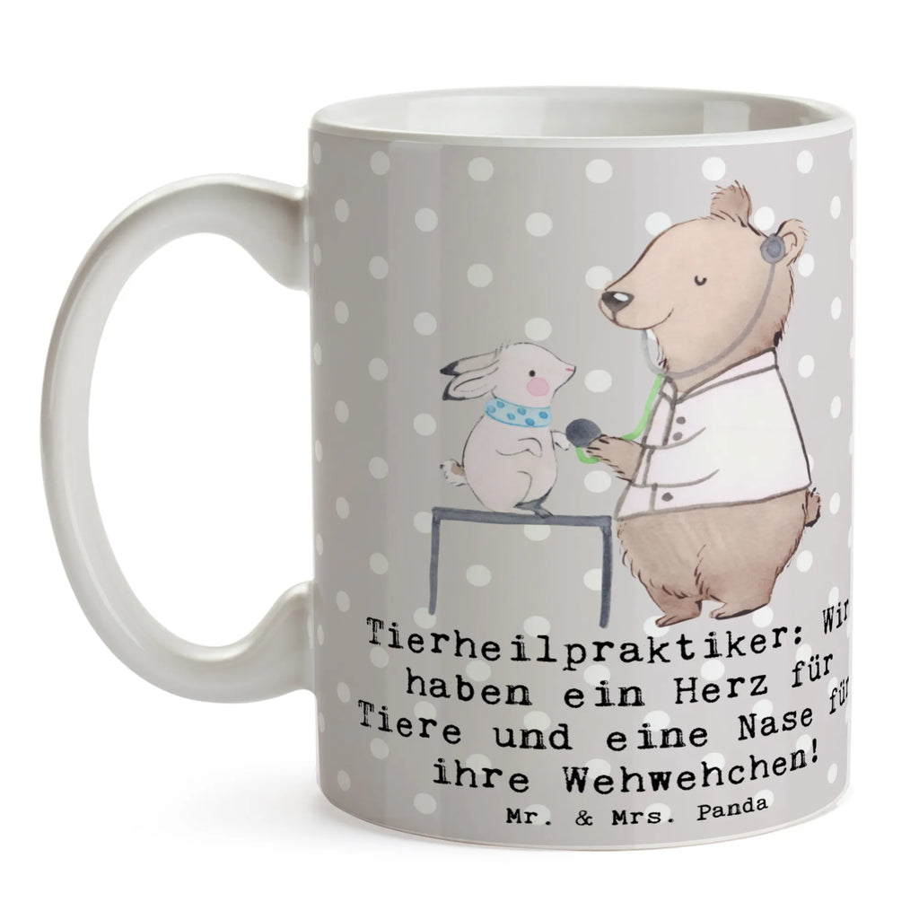 Tasse Tierheilpraktiker: Wir haben ein Herz für Tiere und eine Nase für ihre Wehwehchen! Tasse, Kaffeetasse, Teetasse, Becher, Kaffeebecher, Teebecher, Keramiktasse, Porzellantasse, Büro Tasse, Geschenk Tasse, Tasse Sprüche, Tasse Motive, Kaffeetassen, Tasse bedrucken, Designer Tasse, Cappuccino Tassen, Schöne Teetassen, Beruf, Ausbildung, Jubiläum, Abschied, Rente, Kollege, Kollegin, Geschenk, Schenken, Arbeitskollege, Mitarbeiter, Firma, Danke, Dankeschön