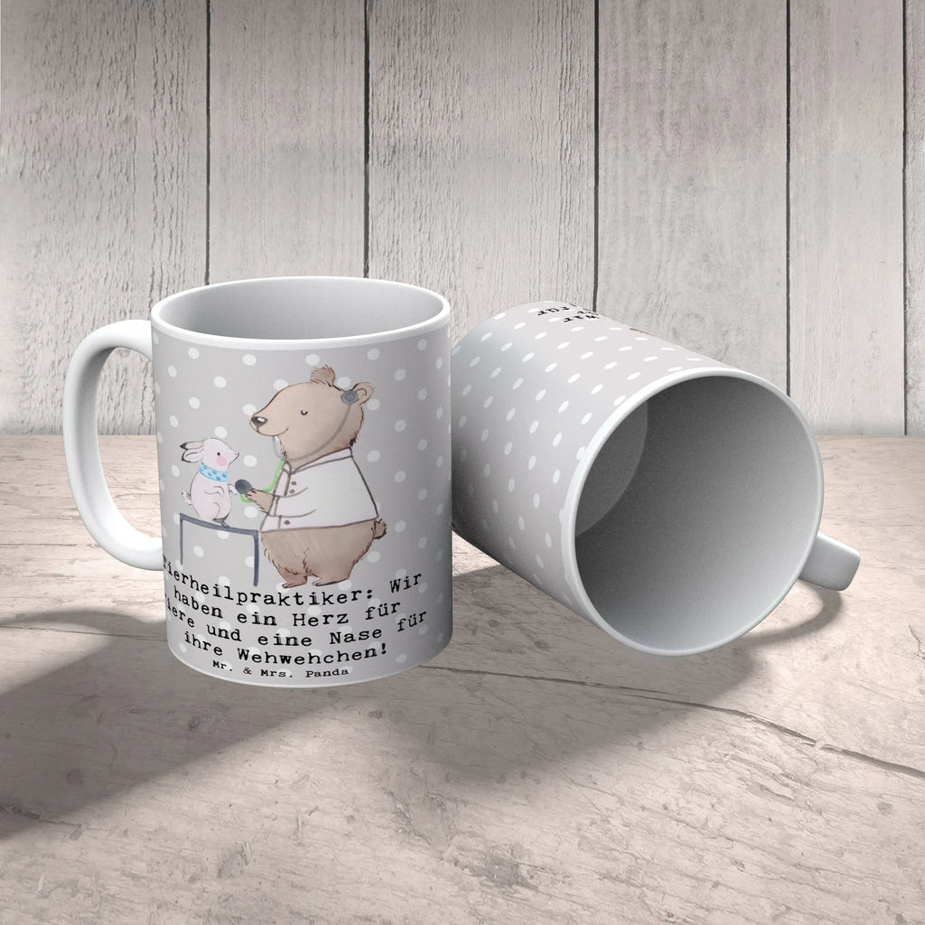 Tasse Tierheilpraktiker: Wir haben ein Herz für Tiere und eine Nase für ihre Wehwehchen! Tasse, Kaffeetasse, Teetasse, Becher, Kaffeebecher, Teebecher, Keramiktasse, Porzellantasse, Büro Tasse, Geschenk Tasse, Tasse Sprüche, Tasse Motive, Kaffeetassen, Tasse bedrucken, Designer Tasse, Cappuccino Tassen, Schöne Teetassen, Beruf, Ausbildung, Jubiläum, Abschied, Rente, Kollege, Kollegin, Geschenk, Schenken, Arbeitskollege, Mitarbeiter, Firma, Danke, Dankeschön