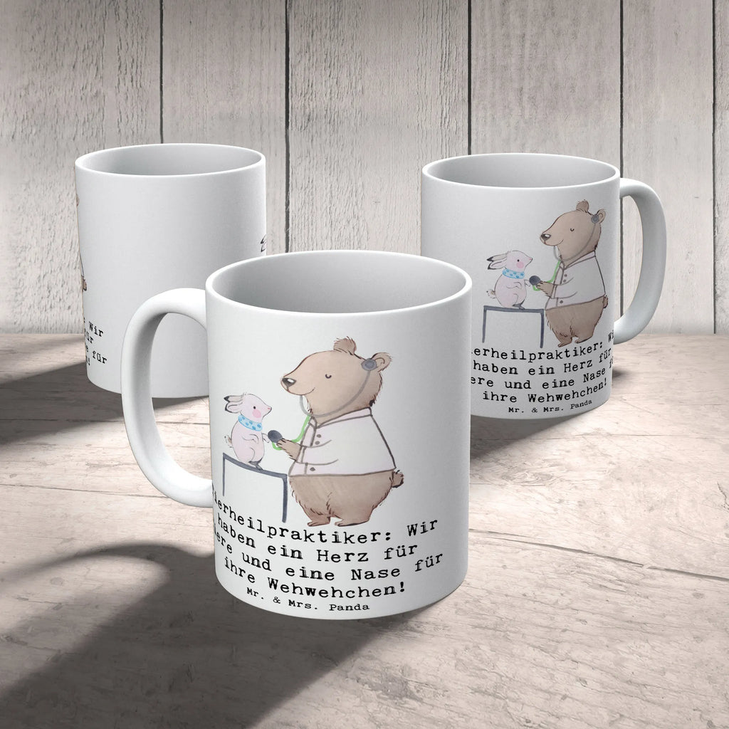 Tasse Tierheilpraktiker: Wir haben ein Herz für Tiere und eine Nase für ihre Wehwehchen! Tasse, Kaffeetasse, Teetasse, Becher, Kaffeebecher, Teebecher, Keramiktasse, Porzellantasse, Büro Tasse, Geschenk Tasse, Tasse Sprüche, Tasse Motive, Kaffeetassen, Tasse bedrucken, Designer Tasse, Cappuccino Tassen, Schöne Teetassen, Beruf, Ausbildung, Jubiläum, Abschied, Rente, Kollege, Kollegin, Geschenk, Schenken, Arbeitskollege, Mitarbeiter, Firma, Danke, Dankeschön