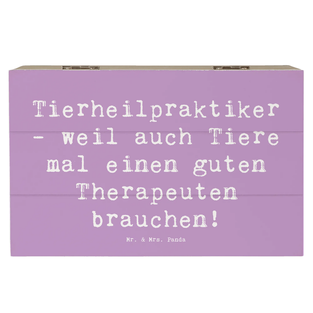 Holzkiste Spruch Tierheilpraktiker - weil auch Tiere mal einen guten Therapeuten brauchen! Holzkiste, Kiste, Schatzkiste, Truhe, Schatulle, XXL, Erinnerungsbox, Erinnerungskiste, Dekokiste, Aufbewahrungsbox, Geschenkbox, Geschenkdose, Beruf, Ausbildung, Jubiläum, Abschied, Rente, Kollege, Kollegin, Geschenk, Schenken, Arbeitskollege, Mitarbeiter, Firma, Danke, Dankeschön