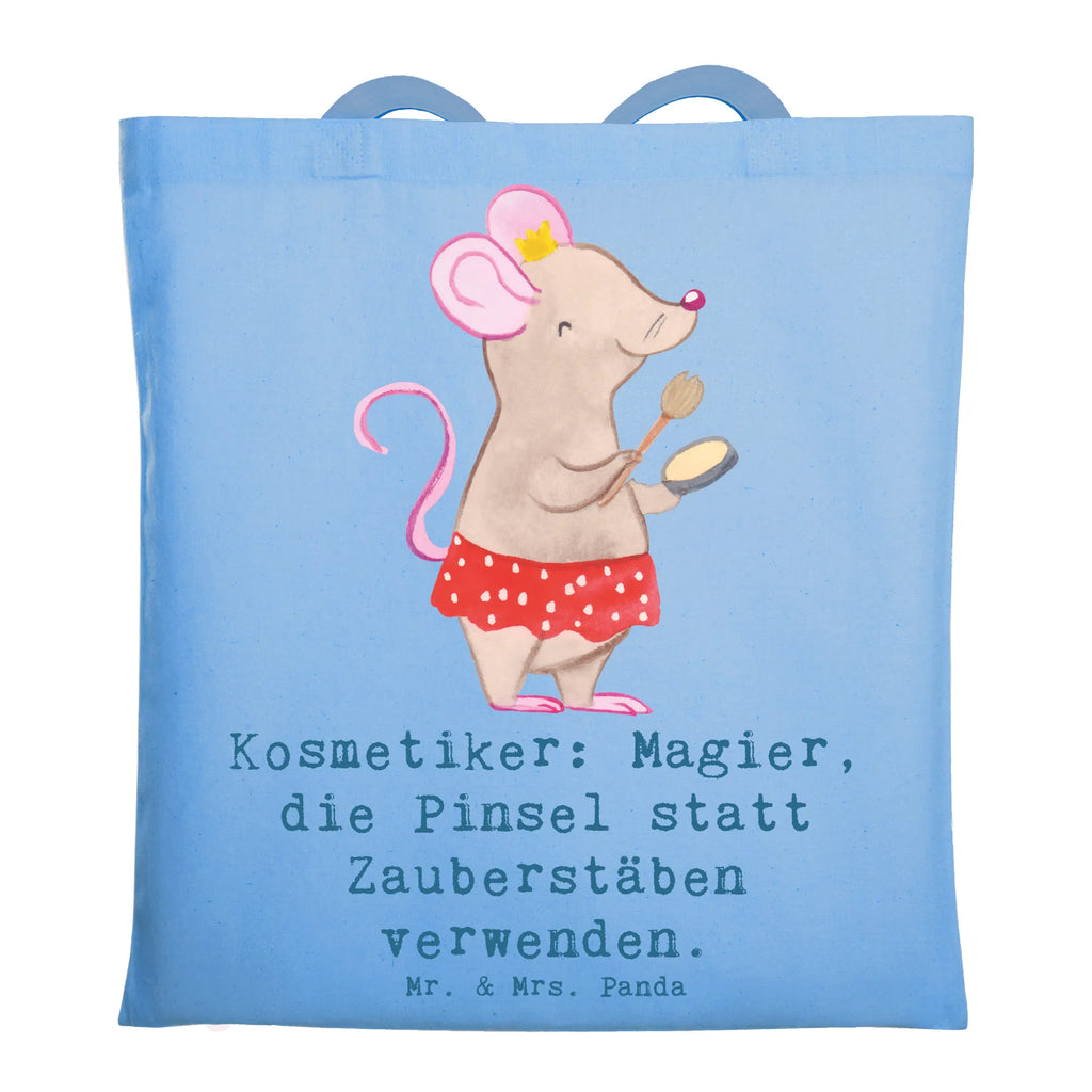 Tragetasche Kosmetiker: Magier, die Pinsel statt Zauberstäben verwenden. Beuteltasche, Beutel, Einkaufstasche, Jutebeutel, Stoffbeutel, Tasche, Shopper, Umhängetasche, Strandtasche, Schultertasche, Stofftasche, Tragetasche, Badetasche, Jutetasche, Einkaufstüte, Laptoptasche, Beruf, Ausbildung, Jubiläum, Abschied, Rente, Kollege, Kollegin, Geschenk, Schenken, Arbeitskollege, Mitarbeiter, Firma, Danke, Dankeschön