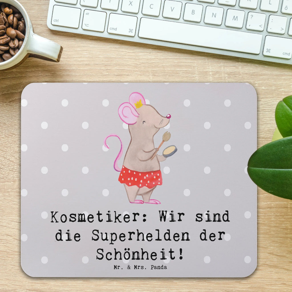 Mauspad Kosmetiker: Wir sind die Superhelden der Schönheit! Mousepad, Computer zubehör, Büroausstattung, PC Zubehör, Arbeitszimmer, Mauspad, Einzigartiges Mauspad, Designer Mauspad, Mausunterlage, Mauspad Büro, Beruf, Ausbildung, Jubiläum, Abschied, Rente, Kollege, Kollegin, Geschenk, Schenken, Arbeitskollege, Mitarbeiter, Firma, Danke, Dankeschön