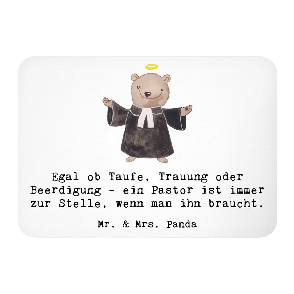 Magnet Egal ob Taufe, Trauung oder Beerdigung - ein Pastor ist immer zur Stelle, wenn man ihn braucht. Kühlschrankmagnet, Pinnwandmagnet, Souvenir Magnet, Motivmagnete, Dekomagnet, Whiteboard Magnet, Notiz Magnet, Kühlschrank Dekoration, Beruf, Ausbildung, Jubiläum, Abschied, Rente, Kollege, Kollegin, Geschenk, Schenken, Arbeitskollege, Mitarbeiter, Firma, Danke, Dankeschön