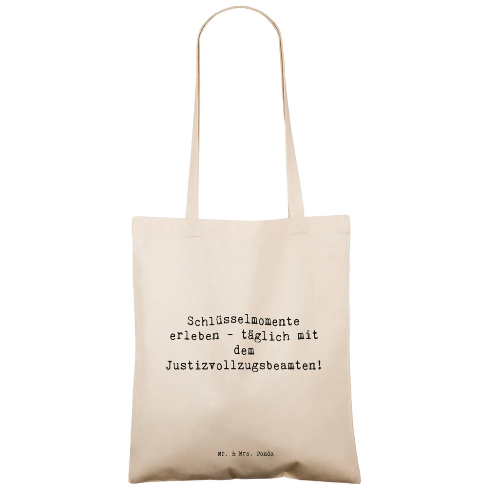 Tragetasche Spruch Schlüsselmomente erleben - täglich mit dem Justizvollzugsbeamten! Beuteltasche, Beutel, Einkaufstasche, Jutebeutel, Stoffbeutel, Tasche, Shopper, Umhängetasche, Strandtasche, Schultertasche, Stofftasche, Tragetasche, Badetasche, Jutetasche, Einkaufstüte, Laptoptasche, Beruf, Ausbildung, Jubiläum, Abschied, Rente, Kollege, Kollegin, Geschenk, Schenken, Arbeitskollege, Mitarbeiter, Firma, Danke, Dankeschön