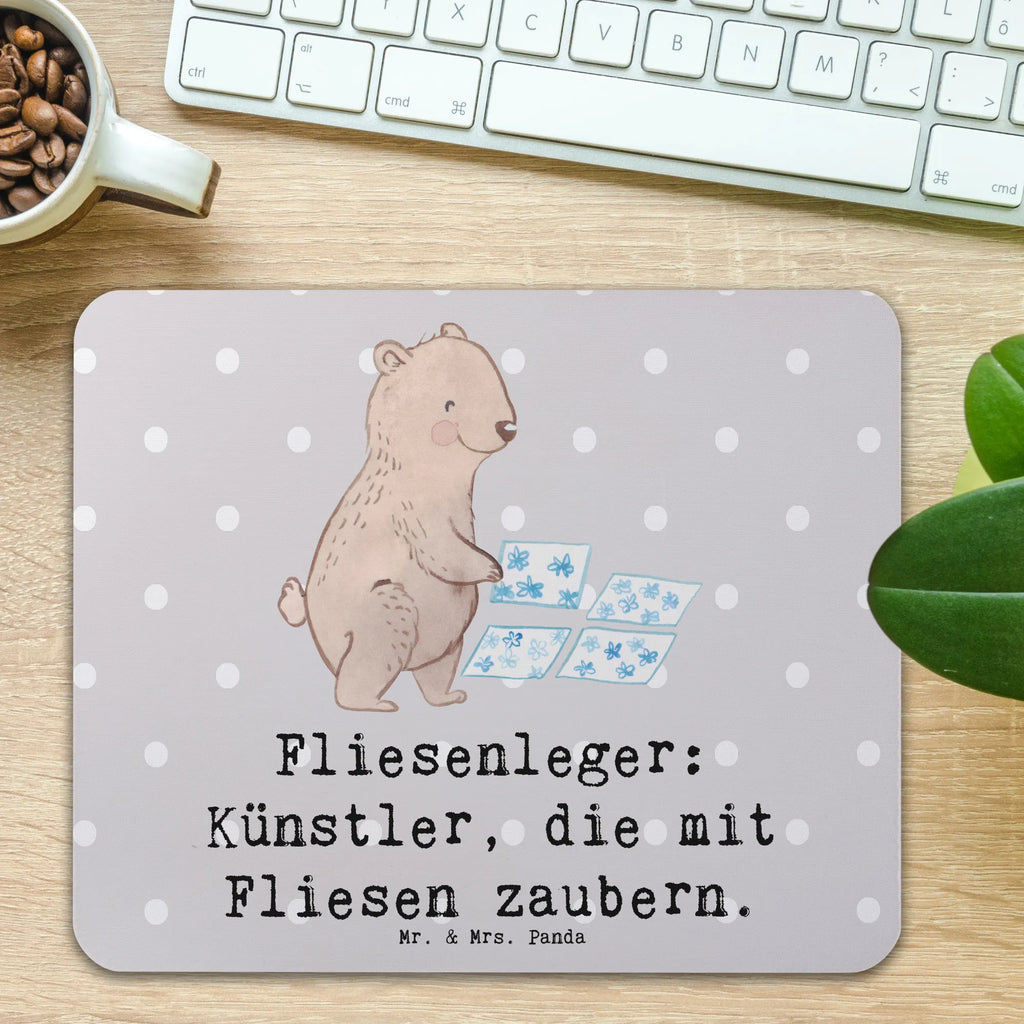 Mauspad Fliesenleger: Künstler, die mit Fliesen zaubern. Mousepad, Computer zubehör, Büroausstattung, PC Zubehör, Arbeitszimmer, Mauspad, Einzigartiges Mauspad, Designer Mauspad, Mausunterlage, Mauspad Büro, Beruf, Ausbildung, Jubiläum, Abschied, Rente, Kollege, Kollegin, Geschenk, Schenken, Arbeitskollege, Mitarbeiter, Firma, Danke, Dankeschön