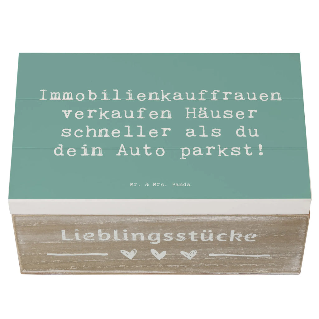 Holzkiste Spruch Immobilienkauffrauen verkaufen Häuser schneller als du dein Auto parkst! Holzkiste, Kiste, Schatzkiste, Truhe, Schatulle, XXL, Erinnerungsbox, Erinnerungskiste, Dekokiste, Aufbewahrungsbox, Geschenkbox, Geschenkdose, Beruf, Ausbildung, Jubiläum, Abschied, Rente, Kollege, Kollegin, Geschenk, Schenken, Arbeitskollege, Mitarbeiter, Firma, Danke, Dankeschön