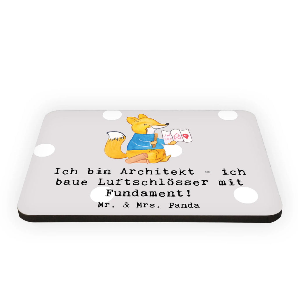 Magnet Ich bin Architekt - ich baue Luftschlösser mit Fundament! Kühlschrankmagnet, Pinnwandmagnet, Souvenir Magnet, Motivmagnete, Dekomagnet, Whiteboard Magnet, Notiz Magnet, Kühlschrank Dekoration, Beruf, Ausbildung, Jubiläum, Abschied, Rente, Kollege, Kollegin, Geschenk, Schenken, Arbeitskollege, Mitarbeiter, Firma, Danke, Dankeschön