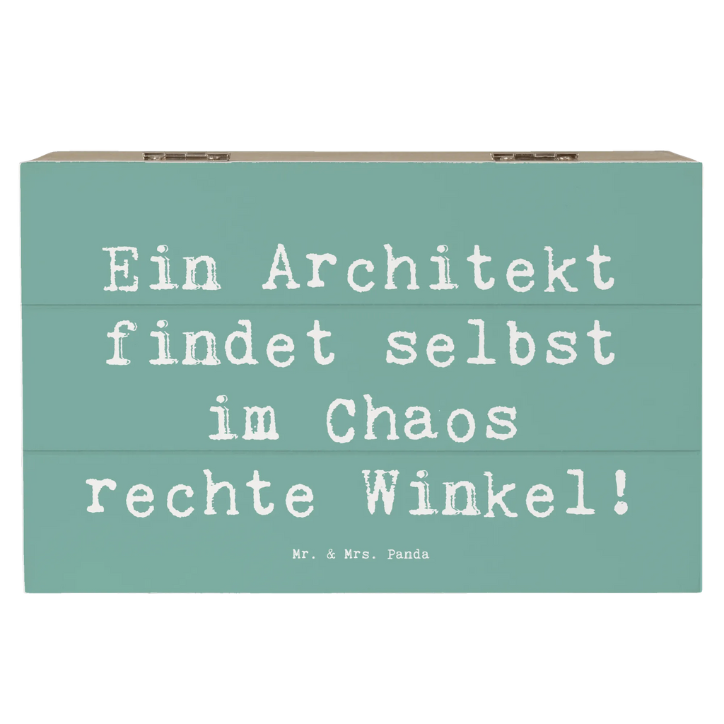 Holzkiste Spruch Ein Architekt findet selbst im Chaos rechte Winkel! Holzkiste, Kiste, Schatzkiste, Truhe, Schatulle, XXL, Erinnerungsbox, Erinnerungskiste, Dekokiste, Aufbewahrungsbox, Geschenkbox, Geschenkdose, Beruf, Ausbildung, Jubiläum, Abschied, Rente, Kollege, Kollegin, Geschenk, Schenken, Arbeitskollege, Mitarbeiter, Firma, Danke, Dankeschön