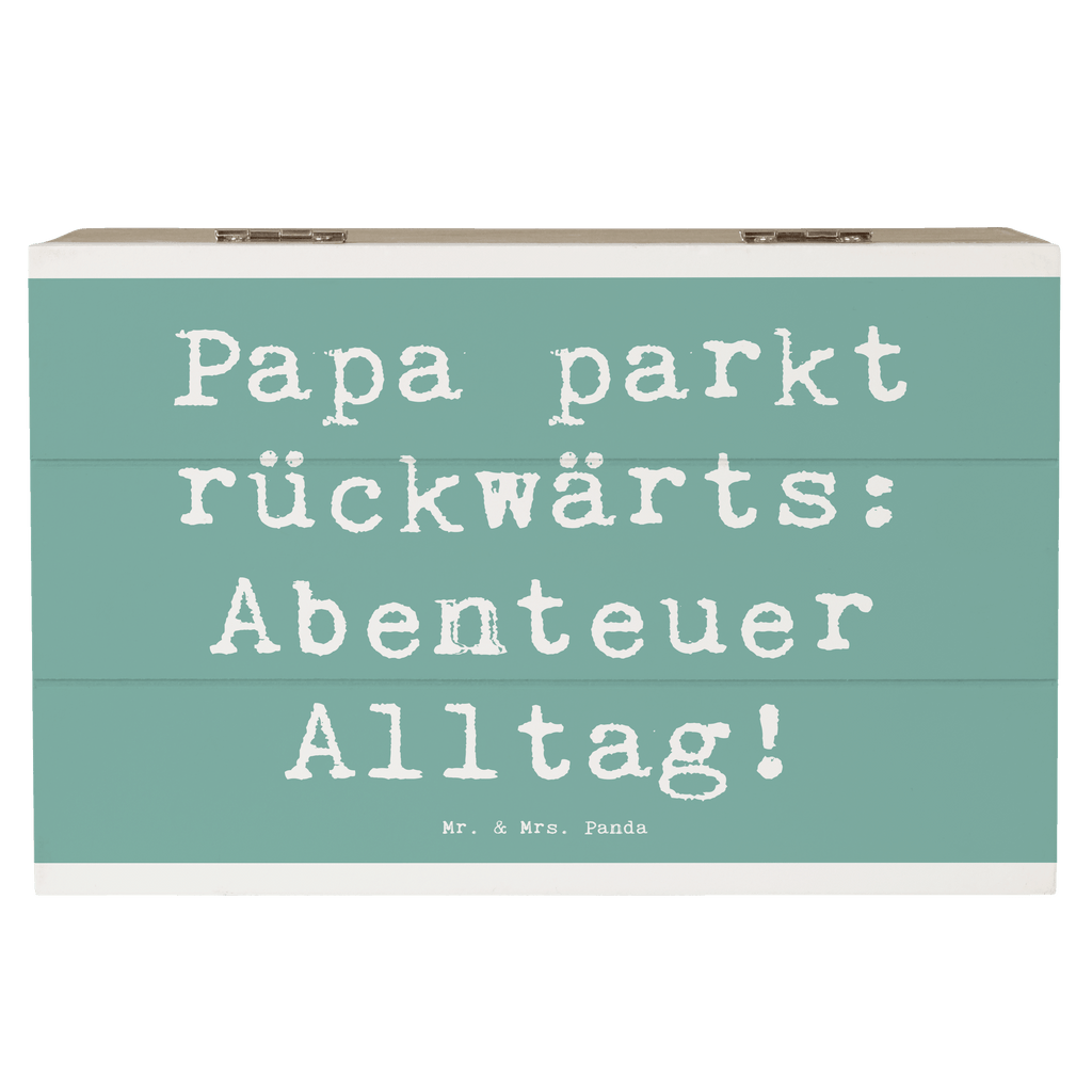 Holzkiste Spruch Vater Abenteuer Holzkiste, Kiste, Schatzkiste, Truhe, Schatulle, XXL, Erinnerungsbox, Erinnerungskiste, Dekokiste, Aufbewahrungsbox, Geschenkbox, Geschenkdose, Familie, Vatertag, Muttertag, Bruder, Schwester, Mama, Papa, Oma, Opa