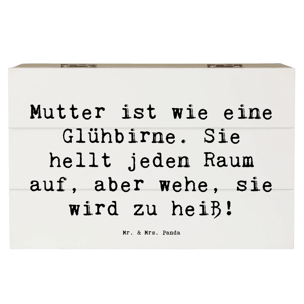 Holzkiste Spruch Mutter Glühbirne Holzkiste, Kiste, Schatzkiste, Truhe, Schatulle, XXL, Erinnerungsbox, Erinnerungskiste, Dekokiste, Aufbewahrungsbox, Geschenkbox, Geschenkdose, Familie, Vatertag, Muttertag, Bruder, Schwester, Mama, Papa, Oma, Opa