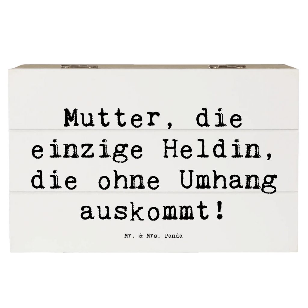 Holzkiste Spruch Heldin Mutter Holzkiste, Kiste, Schatzkiste, Truhe, Schatulle, XXL, Erinnerungsbox, Erinnerungskiste, Dekokiste, Aufbewahrungsbox, Geschenkbox, Geschenkdose, Familie, Vatertag, Muttertag, Bruder, Schwester, Mama, Papa, Oma, Opa