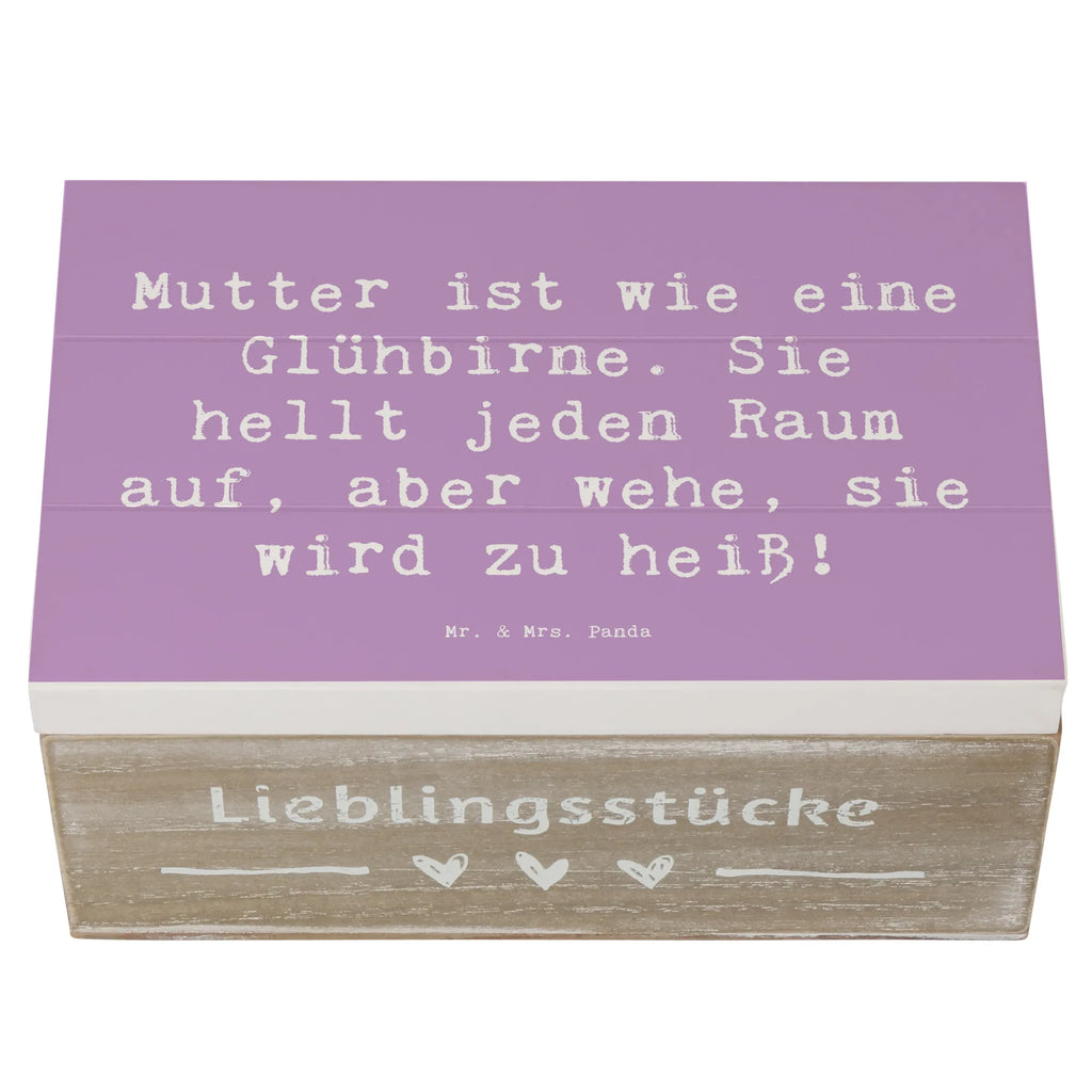 Holzkiste Spruch Mutter Glühbirne Holzkiste, Kiste, Schatzkiste, Truhe, Schatulle, XXL, Erinnerungsbox, Erinnerungskiste, Dekokiste, Aufbewahrungsbox, Geschenkbox, Geschenkdose, Familie, Vatertag, Muttertag, Bruder, Schwester, Mama, Papa, Oma, Opa