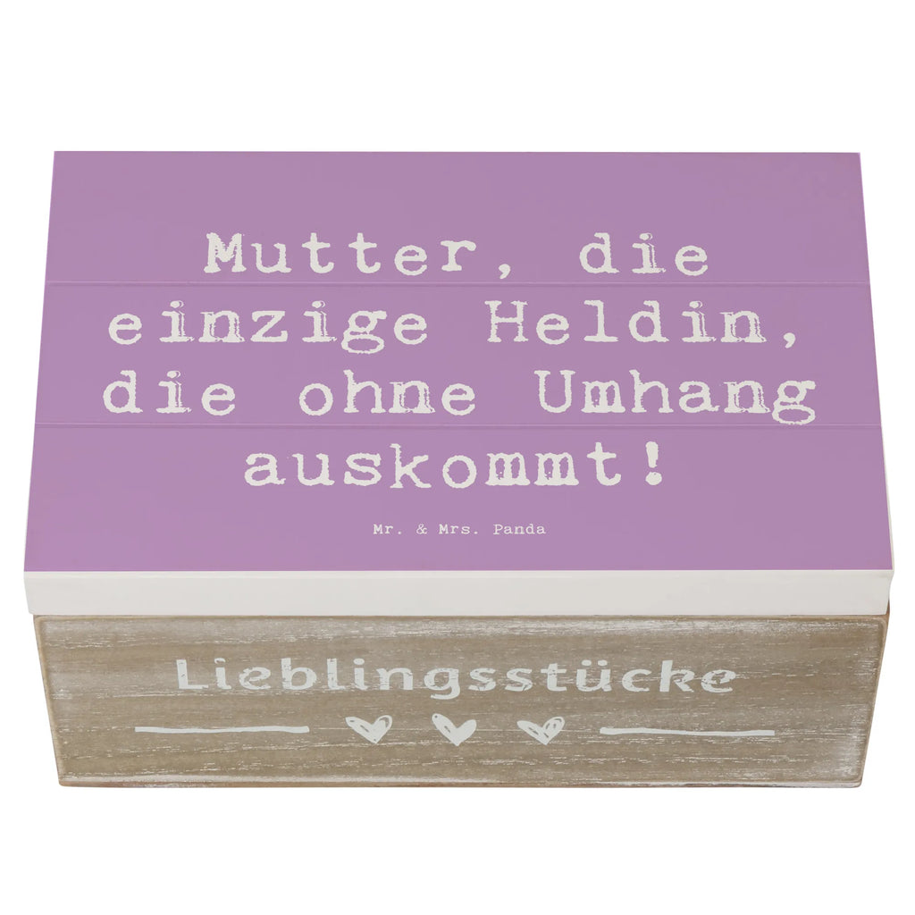 Holzkiste Spruch Heldin Mutter Holzkiste, Kiste, Schatzkiste, Truhe, Schatulle, XXL, Erinnerungsbox, Erinnerungskiste, Dekokiste, Aufbewahrungsbox, Geschenkbox, Geschenkdose, Familie, Vatertag, Muttertag, Bruder, Schwester, Mama, Papa, Oma, Opa