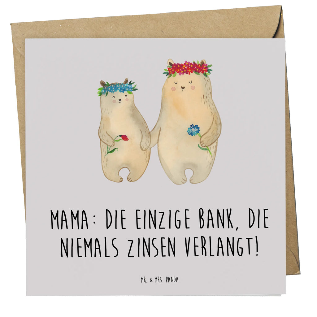 Deluxe Karte Mutter Bank Karte, Grußkarte, Klappkarte, Einladungskarte, Glückwunschkarte, Hochzeitskarte, Geburtstagskarte, Hochwertige Grußkarte, Hochwertige Klappkarte, Familie, Vatertag, Muttertag, Bruder, Schwester, Mama, Papa, Oma, Opa