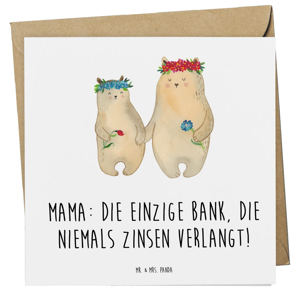 Deluxe Karte Mutter Bank Karte, Grußkarte, Klappkarte, Einladungskarte, Glückwunschkarte, Hochzeitskarte, Geburtstagskarte, Hochwertige Grußkarte, Hochwertige Klappkarte, Familie, Vatertag, Muttertag, Bruder, Schwester, Mama, Papa, Oma, Opa