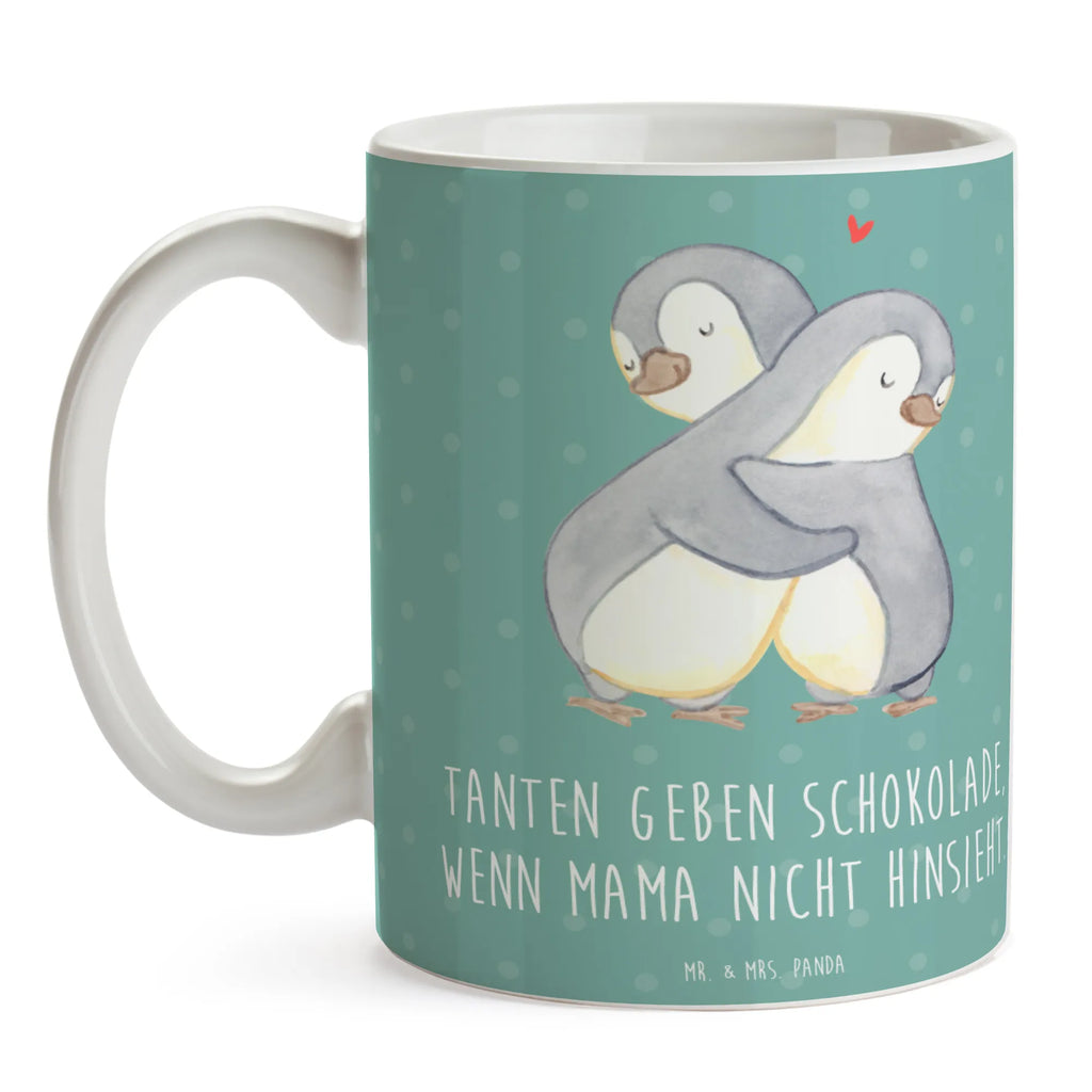 Tasse Tanten geben Schokolade, wenn Mama nicht hinsieht. Tasse, Kaffeetasse, Teetasse, Becher, Kaffeebecher, Teebecher, Keramiktasse, Porzellantasse, Büro Tasse, Geschenk Tasse, Tasse Sprüche, Tasse Motive, Kaffeetassen, Tasse bedrucken, Designer Tasse, Cappuccino Tassen, Schöne Teetassen, Familie, Vatertag, Muttertag, Bruder, Schwester, Mama, Papa, Oma, Opa