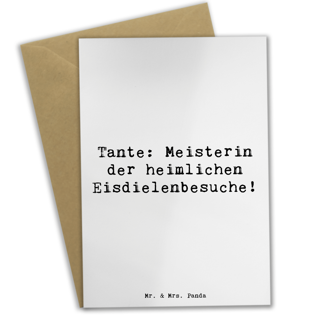 Grußkarte Spruch Tante Eisdielenmeisterin Grußkarte, Klappkarte, Einladungskarte, Glückwunschkarte, Hochzeitskarte, Geburtstagskarte, Karte, Ansichtskarten, Familie, Vatertag, Muttertag, Bruder, Schwester, Mama, Papa, Oma, Opa