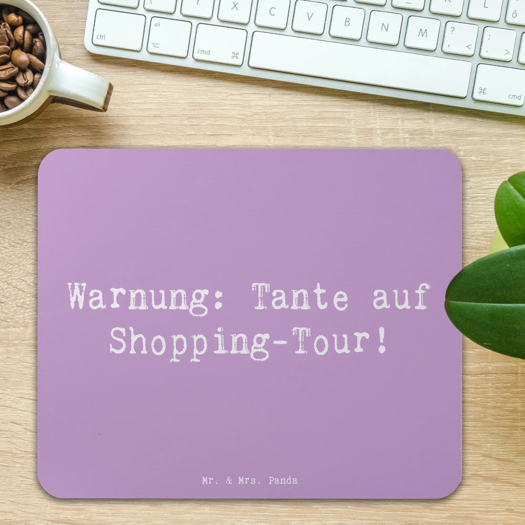 Mauspad Spruch Tante Shopping Mousepad, Computer zubehör, Büroausstattung, PC Zubehör, Arbeitszimmer, Mauspad, Einzigartiges Mauspad, Designer Mauspad, Mausunterlage, Mauspad Büro, Familie, Vatertag, Muttertag, Bruder, Schwester, Mama, Papa, Oma, Opa