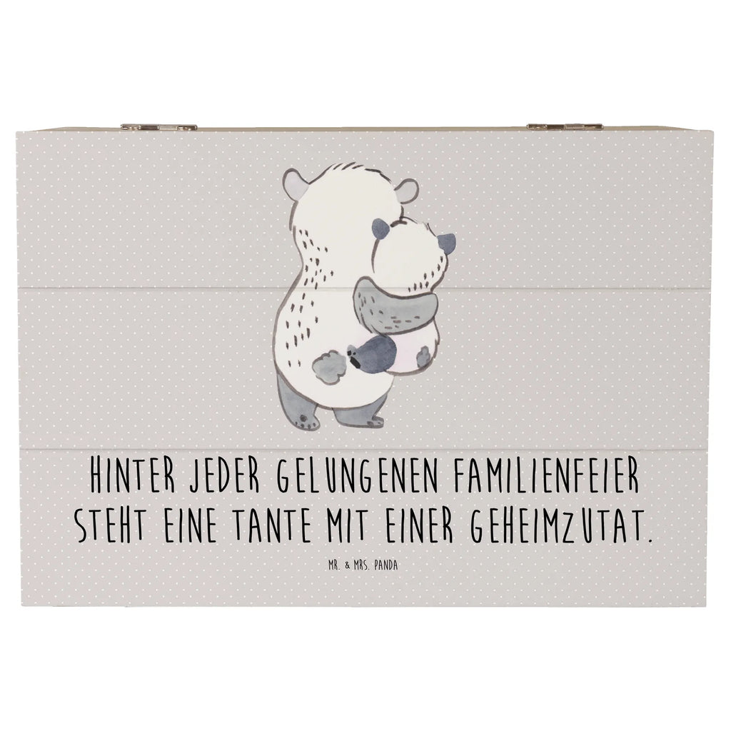 Holzkiste Tante Geheimzutat Holzkiste, Kiste, Schatzkiste, Truhe, Schatulle, XXL, Erinnerungsbox, Erinnerungskiste, Dekokiste, Aufbewahrungsbox, Geschenkbox, Geschenkdose, Familie, Vatertag, Muttertag, Bruder, Schwester, Mama, Papa, Oma, Opa