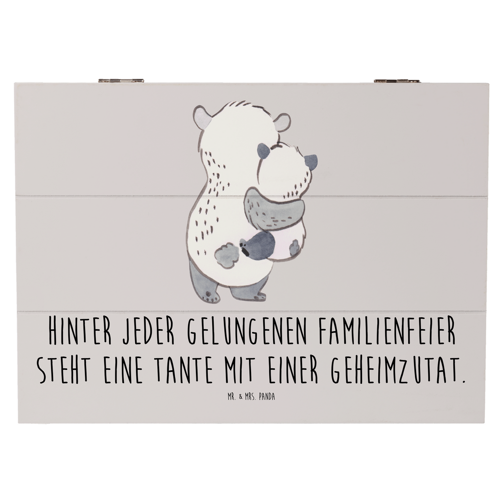 Holzkiste Tante Geheimzutat Holzkiste, Kiste, Schatzkiste, Truhe, Schatulle, XXL, Erinnerungsbox, Erinnerungskiste, Dekokiste, Aufbewahrungsbox, Geschenkbox, Geschenkdose, Familie, Vatertag, Muttertag, Bruder, Schwester, Mama, Papa, Oma, Opa