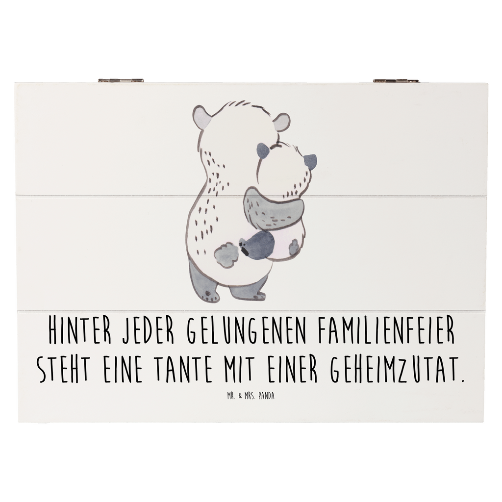 Holzkiste Tante Geheimzutat Holzkiste, Kiste, Schatzkiste, Truhe, Schatulle, XXL, Erinnerungsbox, Erinnerungskiste, Dekokiste, Aufbewahrungsbox, Geschenkbox, Geschenkdose, Familie, Vatertag, Muttertag, Bruder, Schwester, Mama, Papa, Oma, Opa