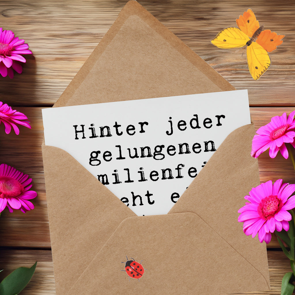 Deluxe Karte Spruch Tante Geheimzutat Karte, Grußkarte, Klappkarte, Einladungskarte, Glückwunschkarte, Hochzeitskarte, Geburtstagskarte, Hochwertige Grußkarte, Hochwertige Klappkarte, Familie, Vatertag, Muttertag, Bruder, Schwester, Mama, Papa, Oma, Opa