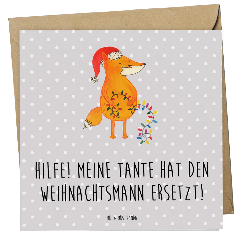 Deluxe Karte Tante Weihnachten Karte, Grußkarte, Klappkarte, Einladungskarte, Glückwunschkarte, Hochzeitskarte, Geburtstagskarte, Hochwertige Grußkarte, Hochwertige Klappkarte, Familie, Vatertag, Muttertag, Bruder, Schwester, Mama, Papa, Oma, Opa