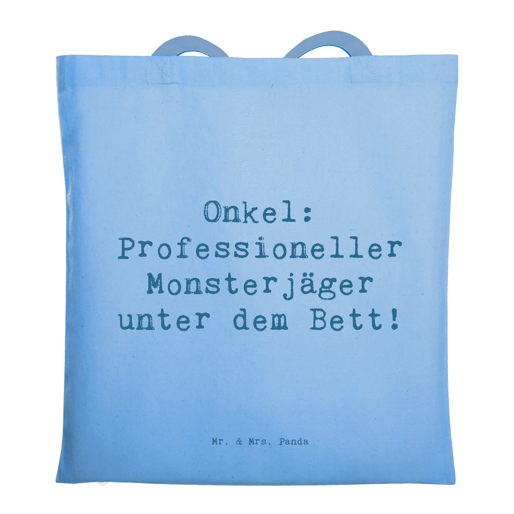 Tragetasche Spruch Onkel Monsterjäger Beuteltasche, Beutel, Einkaufstasche, Jutebeutel, Stoffbeutel, Tasche, Shopper, Umhängetasche, Strandtasche, Schultertasche, Stofftasche, Tragetasche, Badetasche, Jutetasche, Einkaufstüte, Laptoptasche, Familie, Vatertag, Muttertag, Bruder, Schwester, Mama, Papa, Oma, Opa