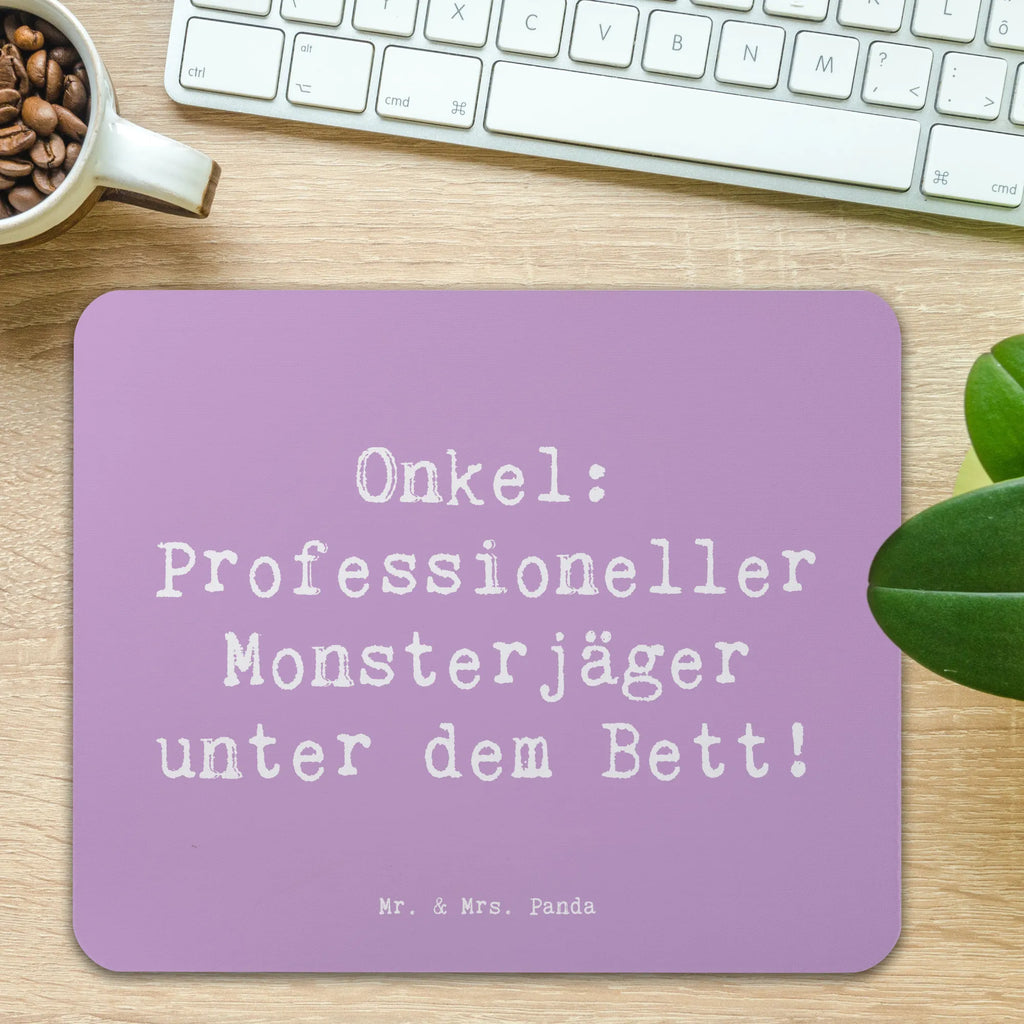 Mauspad Spruch Onkel Monsterjäger Mousepad, Computer zubehör, Büroausstattung, PC Zubehör, Arbeitszimmer, Mauspad, Einzigartiges Mauspad, Designer Mauspad, Mausunterlage, Mauspad Büro, Familie, Vatertag, Muttertag, Bruder, Schwester, Mama, Papa, Oma, Opa