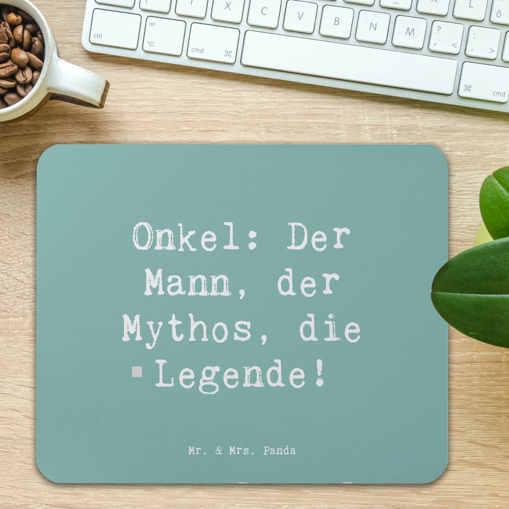 Mauspad Spruch Onkel Legende Mousepad, Computer zubehör, Büroausstattung, PC Zubehör, Arbeitszimmer, Mauspad, Einzigartiges Mauspad, Designer Mauspad, Mausunterlage, Mauspad Büro, Familie, Vatertag, Muttertag, Bruder, Schwester, Mama, Papa, Oma, Opa