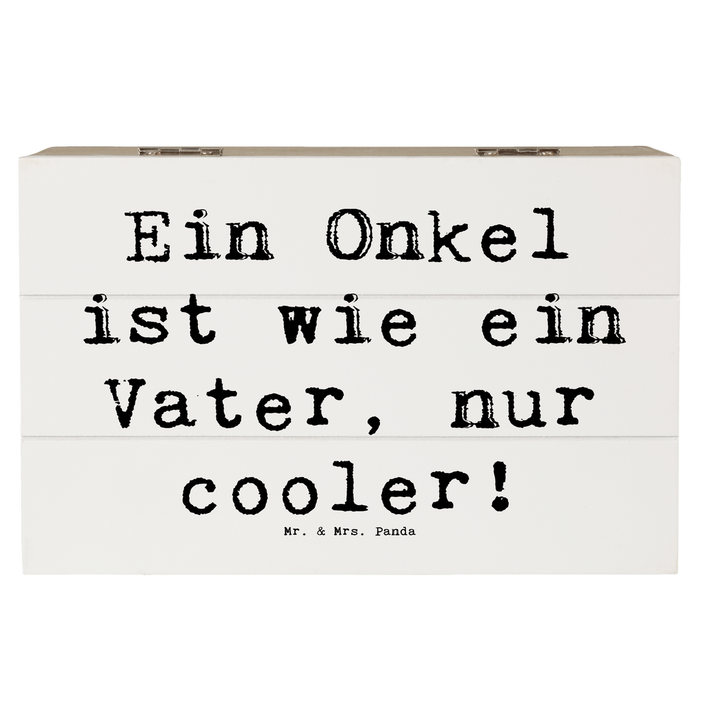 Holzkiste Spruch Cooler Onkel Holzkiste, Kiste, Schatzkiste, Truhe, Schatulle, XXL, Erinnerungsbox, Erinnerungskiste, Dekokiste, Aufbewahrungsbox, Geschenkbox, Geschenkdose, Familie, Vatertag, Muttertag, Bruder, Schwester, Mama, Papa, Oma, Opa