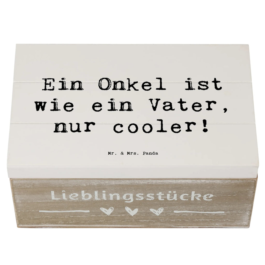 Holzkiste Spruch Cooler Onkel Holzkiste, Kiste, Schatzkiste, Truhe, Schatulle, XXL, Erinnerungsbox, Erinnerungskiste, Dekokiste, Aufbewahrungsbox, Geschenkbox, Geschenkdose, Familie, Vatertag, Muttertag, Bruder, Schwester, Mama, Papa, Oma, Opa