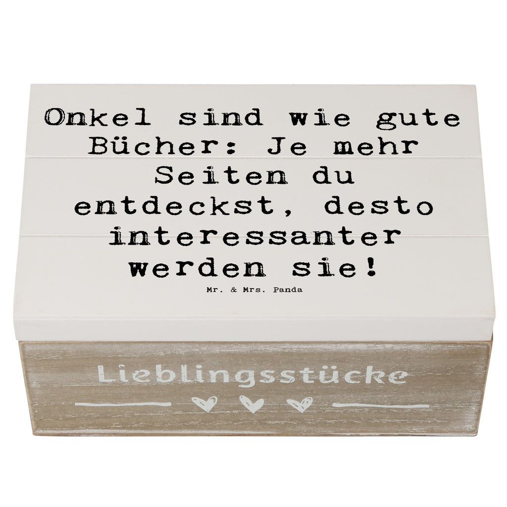 Holzkiste Spruch Onkel Bücher Holzkiste, Kiste, Schatzkiste, Truhe, Schatulle, XXL, Erinnerungsbox, Erinnerungskiste, Dekokiste, Aufbewahrungsbox, Geschenkbox, Geschenkdose, Familie, Vatertag, Muttertag, Bruder, Schwester, Mama, Papa, Oma, Opa