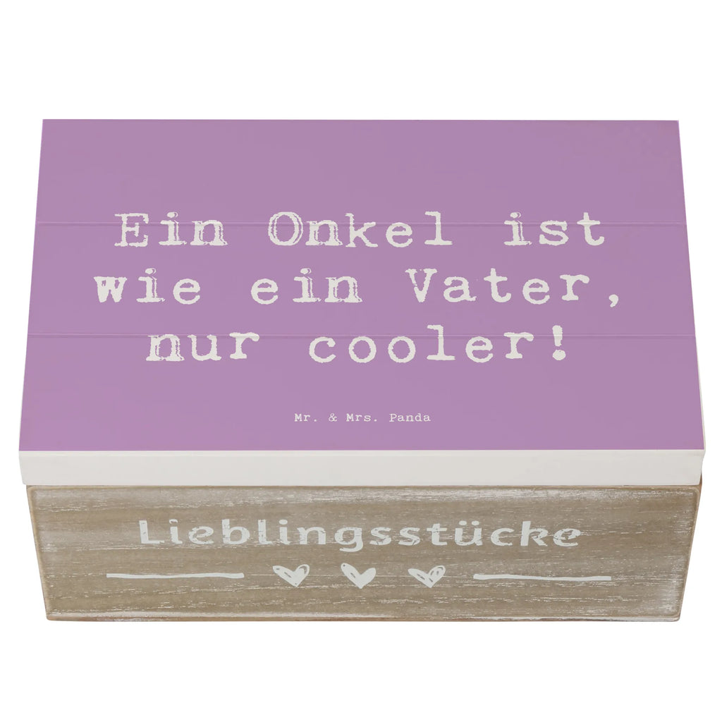 Holzkiste Spruch Cooler Onkel Holzkiste, Kiste, Schatzkiste, Truhe, Schatulle, XXL, Erinnerungsbox, Erinnerungskiste, Dekokiste, Aufbewahrungsbox, Geschenkbox, Geschenkdose, Familie, Vatertag, Muttertag, Bruder, Schwester, Mama, Papa, Oma, Opa