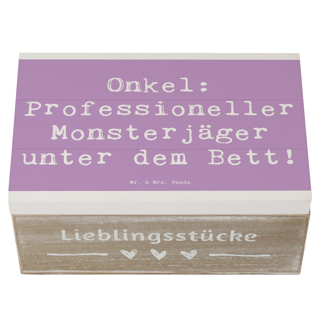 Holzkiste Spruch Onkel Monsterjäger Holzkiste, Kiste, Schatzkiste, Truhe, Schatulle, XXL, Erinnerungsbox, Erinnerungskiste, Dekokiste, Aufbewahrungsbox, Geschenkbox, Geschenkdose, Familie, Vatertag, Muttertag, Bruder, Schwester, Mama, Papa, Oma, Opa