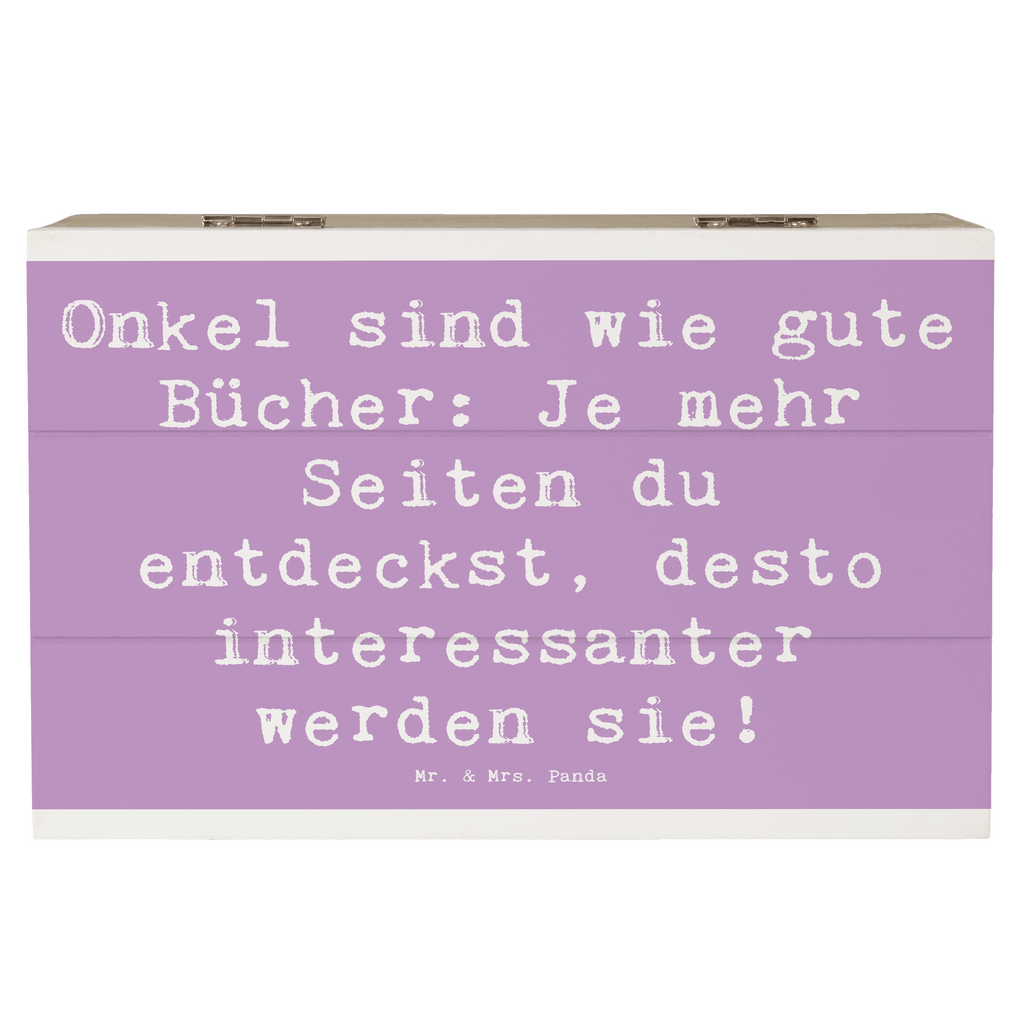 Holzkiste Spruch Onkel Bücher Holzkiste, Kiste, Schatzkiste, Truhe, Schatulle, XXL, Erinnerungsbox, Erinnerungskiste, Dekokiste, Aufbewahrungsbox, Geschenkbox, Geschenkdose, Familie, Vatertag, Muttertag, Bruder, Schwester, Mama, Papa, Oma, Opa